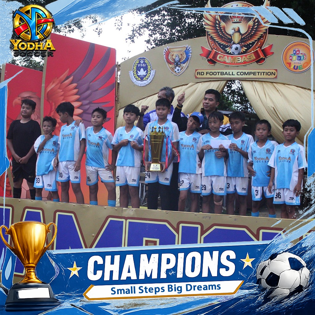 Juara 3 Turnamen Rahmad  Darmawan (KU11)